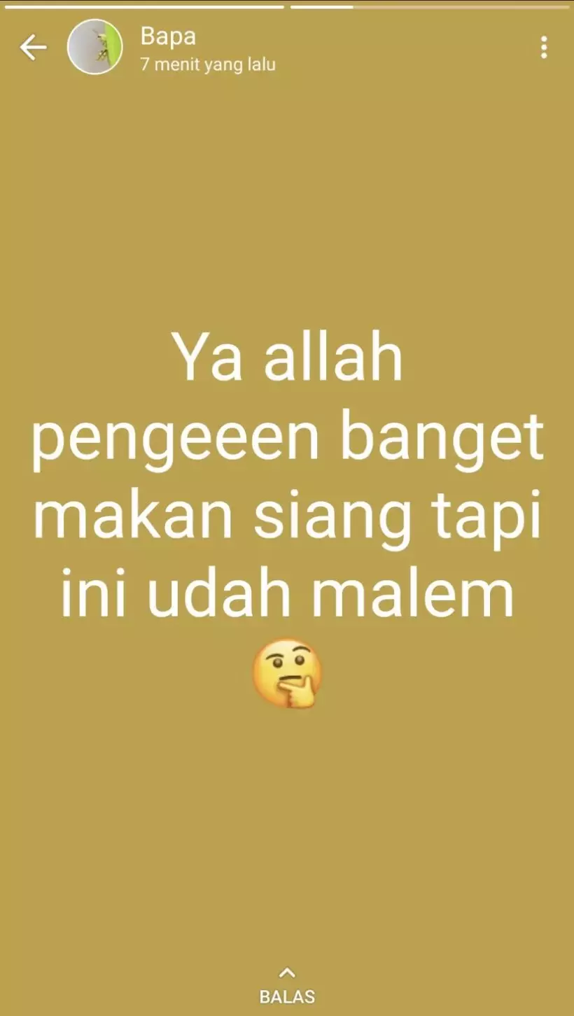 Status lucu bapak-bapak di WA © 2023 brilio.net