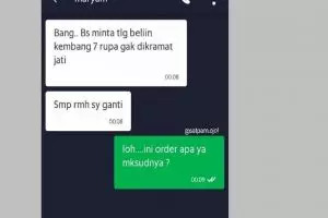 11 Chat seram driver ojek online dan pelanggan ini bikin pengen ketawa tapi juga takut