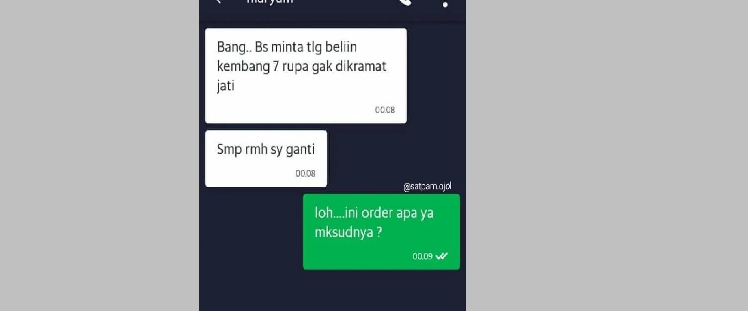 11 Chat seram driver ojek online dan pelanggan ini bikin pengen ketawa tapi juga takut