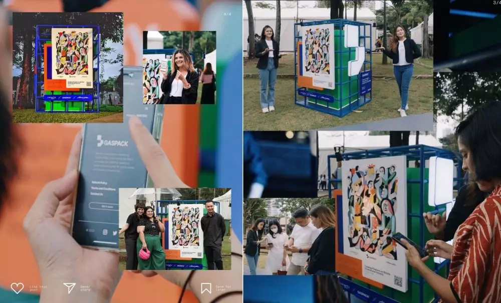 NFT Art Jakarta © 2023 brilio.net