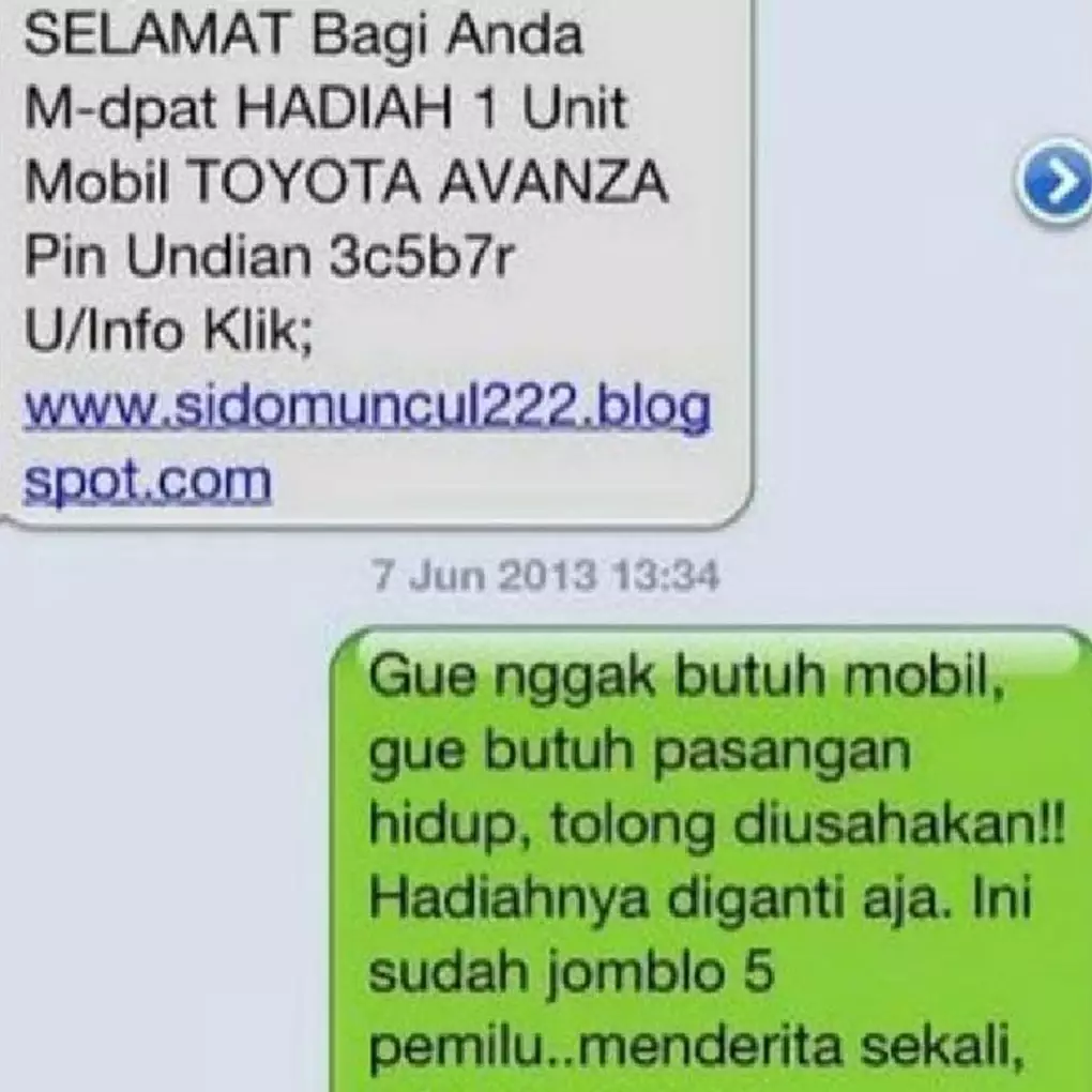 11 Balasan chat penipuan ini cerdik, bikin penipu nggak bisa berkutik