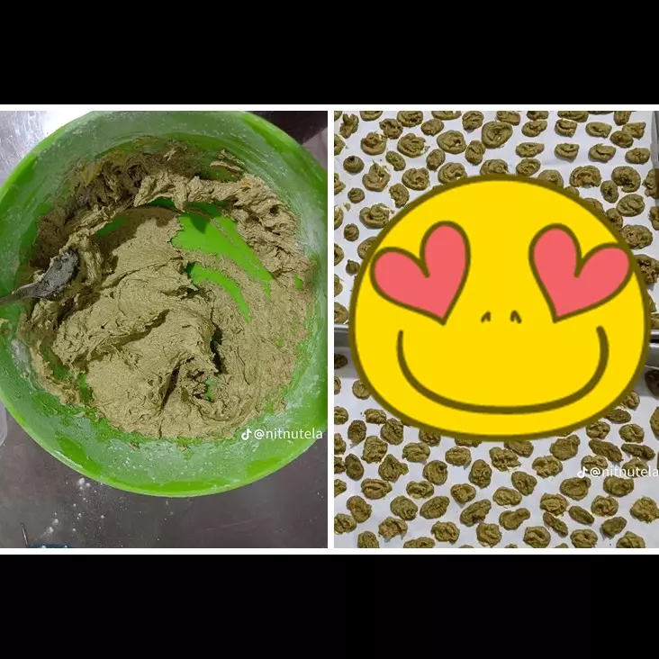 Kreasi cookies matcha perempuan satu ini hasilnya malah bikin ngelus dada