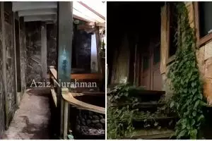 Terbengkalai 10 tahun, 12 potret kondisi rumah mewah jauh dari pemukiman warga ini bikin merinding