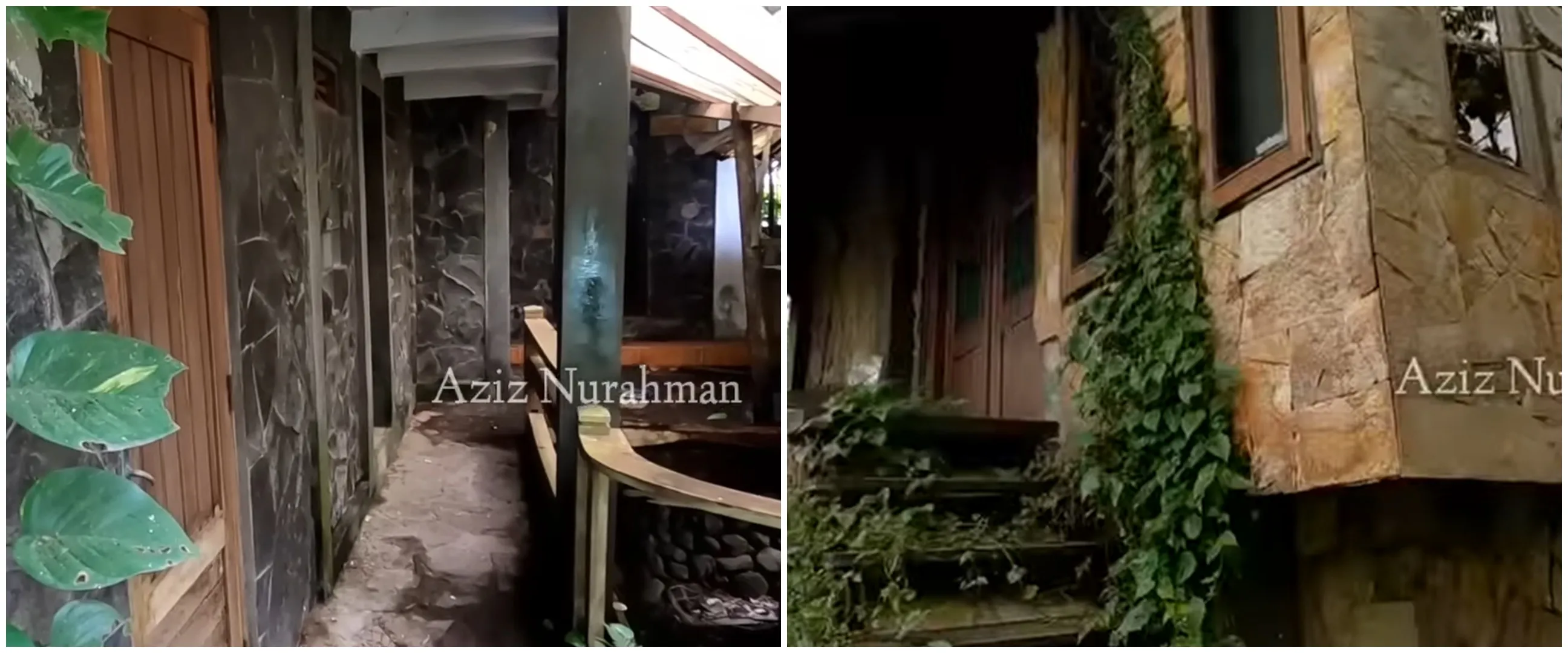 Terbengkalai 10 tahun, 12 potret kondisi rumah mewah jauh dari pemukiman warga ini bikin merinding