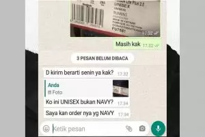 11 Chat lucu pembeli online shop susah percaya, endingnya malah bikin salah paham 