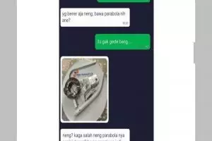 11 Chat lucu penumpang nitip barang ke driver ojek online ini absurd abis 