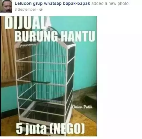 Lelucon receh bapak-bapak di grup WhatsApp © 2023 brilio.net