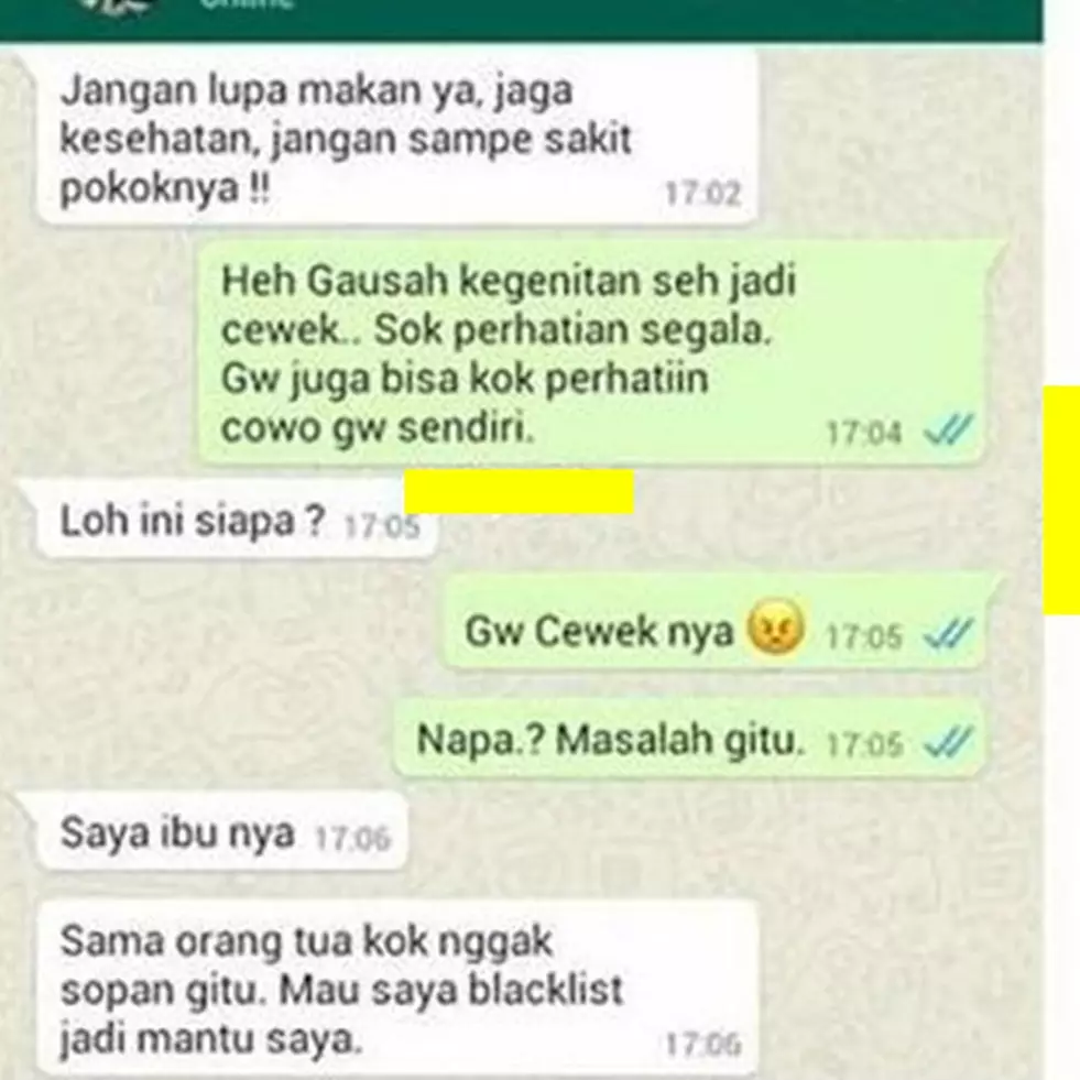 13 Chat lucu calon menantu dan mertua, dari bikin senyum sampai deg-degan
