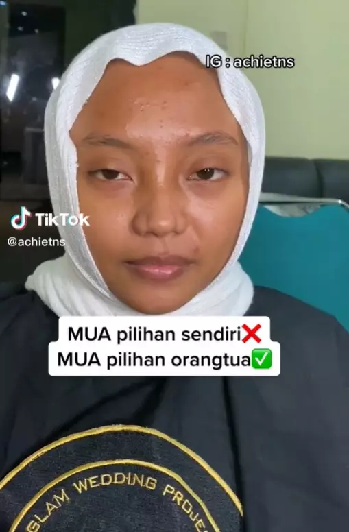pengantin wanita dirias MUA pilihan orang tua hasilnya di luar dugaan © berbagai sumber