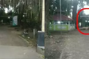 Wanita ini punya rumah di tengah makam dengan pemandangan nisan, intip 9 potret huniannya