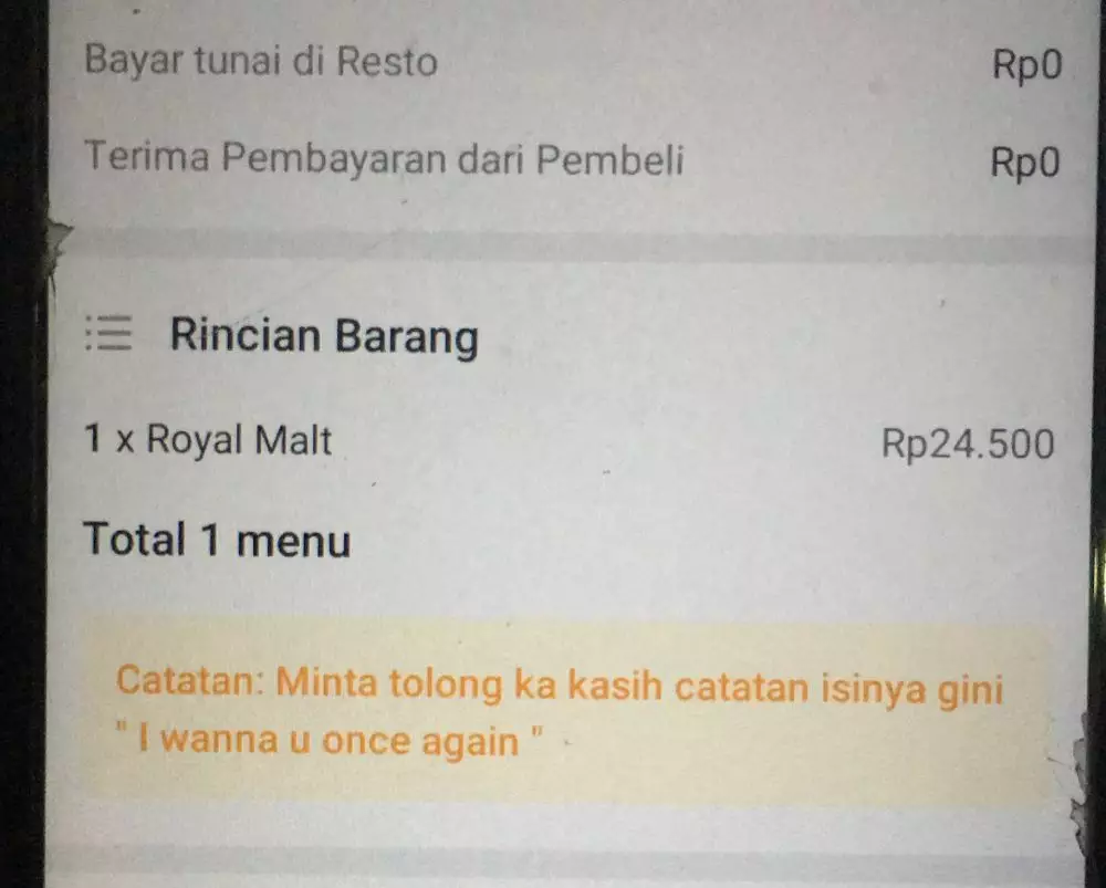 catatan nyeleneh ojek online © Berbagai sumber