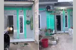 11 Potret transformasi rumah tipe 27 usai dimakeover jadi hunian terasa luas, cocok buat pasangan mud