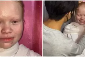 Transformasi wanita albino dirias MUA jadi pengantin Sunda, hasilnya manglingi bak beda orang