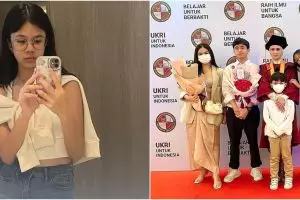 Safeea anak Mulan Jameela unggah chat grup Whatsapp keluarga, foto profilnya bikin warganet salfok
