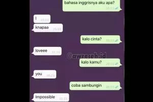 Namanya juga usaha, 13 chat lucu dengan gebetan ini ngenesnya bikin melamun di pojokan