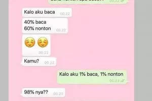 11 Chat gombal dengan pacar ini romantis tapi bikin doi mikir keras  