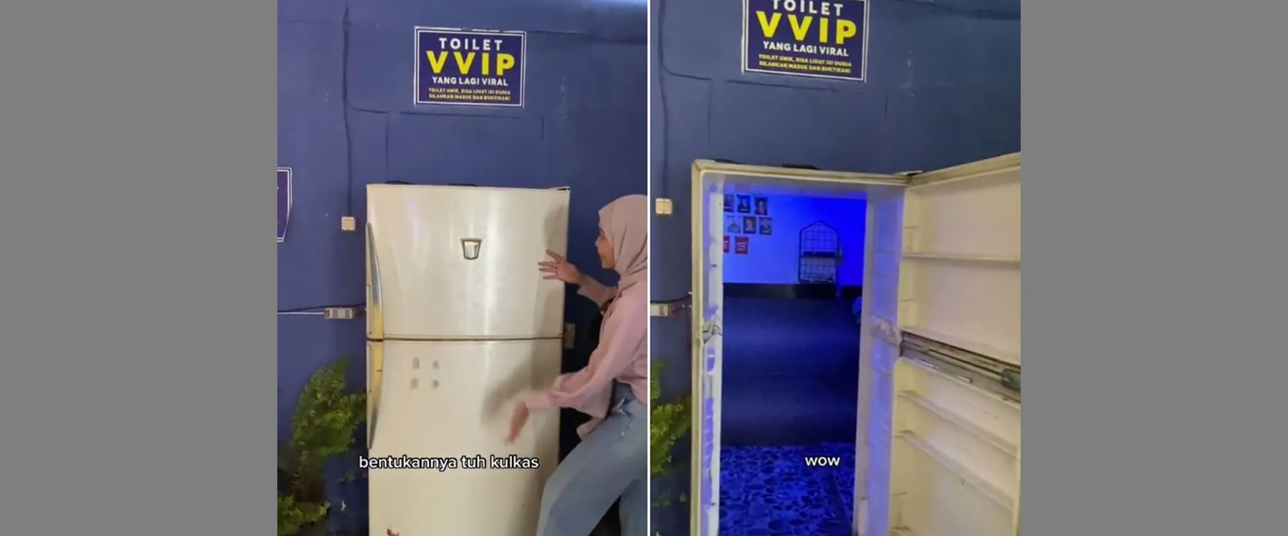 Viral penampakan toilet VVIP berkonsep antimainstream, ada TV di atas bak air