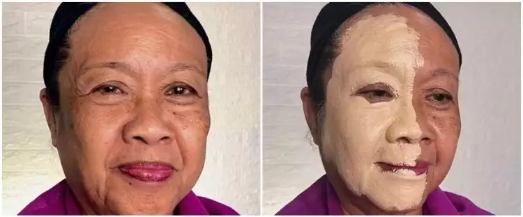 Transformasi nenek usia 70 tahun dimakeup Barbie look, hasilnya bak beda orang