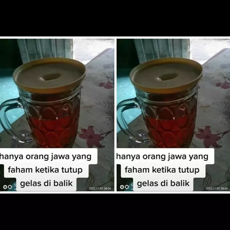 Aksi pria tunjukkan fungsi lain tutup gelas ini bikin tercengang sekaligus senyum lebar
