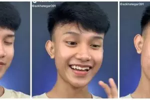 Transformasi cowok recreate makeup jadi seperti Barbie, skill makeup-nya bikin cewek insecure