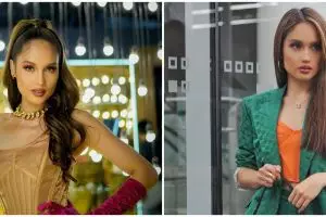 9 Gaya Cinta Laura saat hadiri kondangan, penampilan terbarunya disebut mirip Barbie