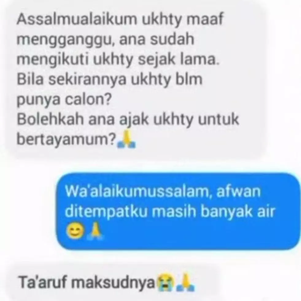 Tak selalu berjalan mulus, 11 chat lucu ngelamar pacar ini bikin deg-degan