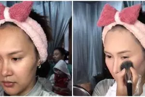 Rias wajah sendiri saat menikah, hasil makeup wanita ini disebut mirip Cut Meyriska