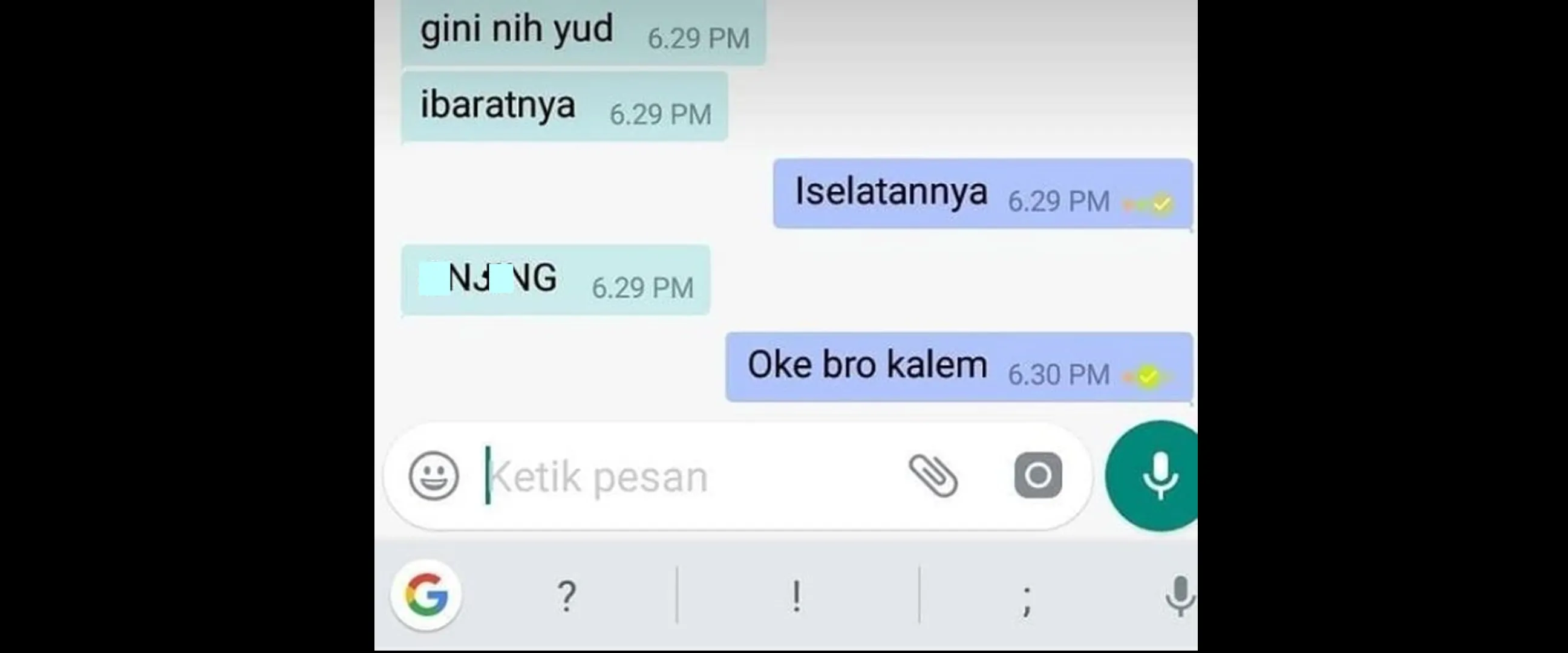 Bikin dongkol, 11 chat kocak dengan teman dekat ini susah banget diajak serius