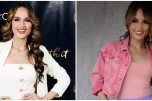 10 Penampilan Cinta Laura ini disebut mirip Barbie hidup, gayanya saat kondangan bikin salah fokus