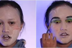 Wanita mirip Fajar Sadboy dirias MUA jadi manten Palembang, transformasi hasilnya dikira beda orang