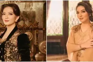 Parasnya disebut mirip Najwa Shihab, intip 7 potret Selvi Ananda di pernikahan adik Iriana Jokowi