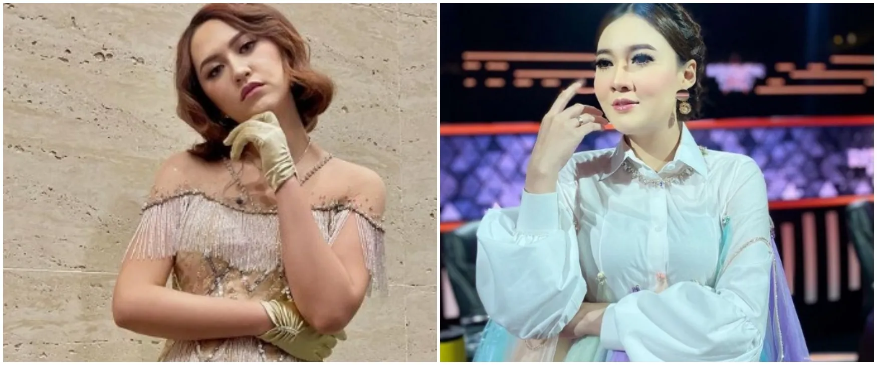 Biasa tampil glamor di atas panggung, begini gaya sederhana 9 biduan koplo di keseharian