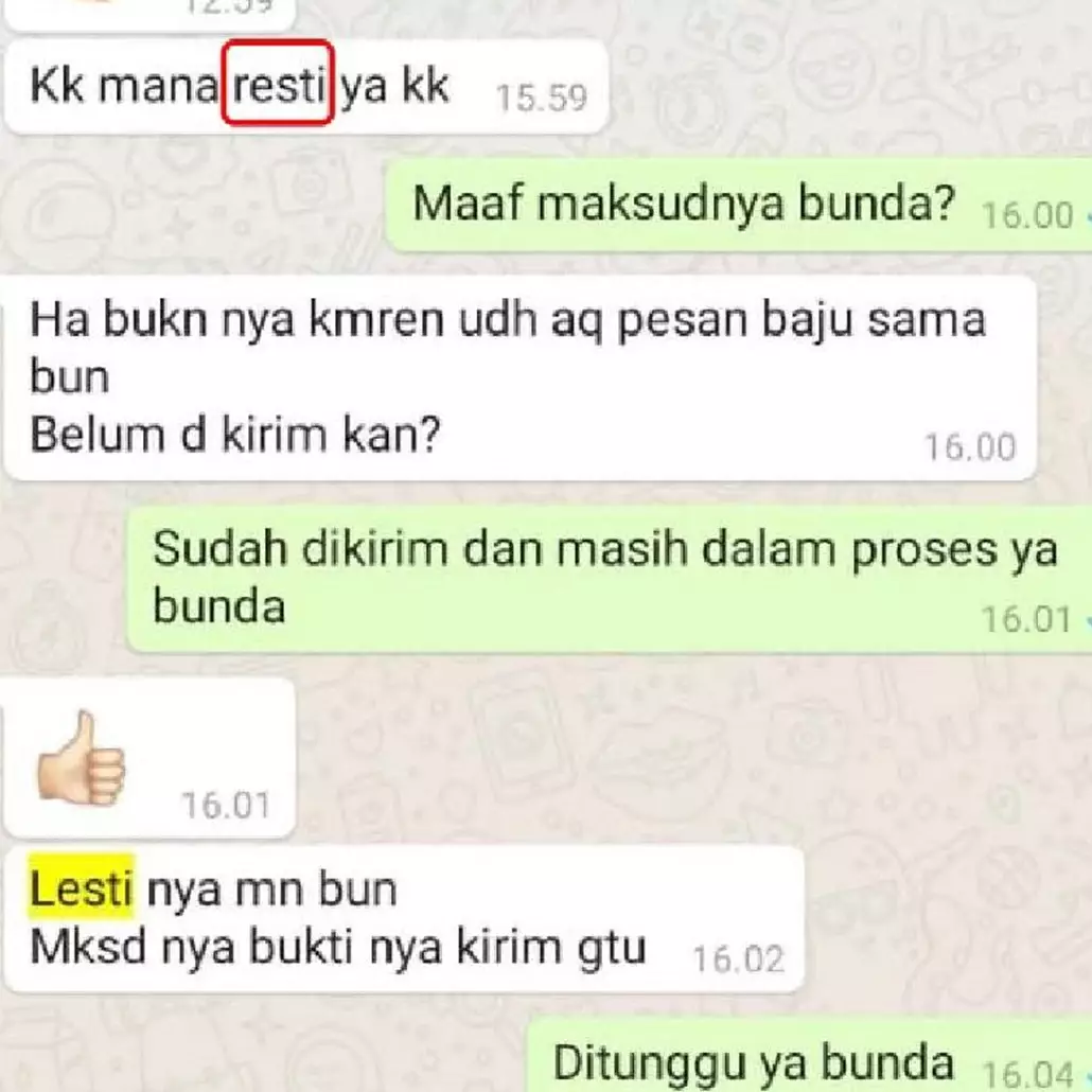 Salah tapi masih ngeyel, 11 chat lucu pembeli salah ketik ini bikin mikir dua kali 