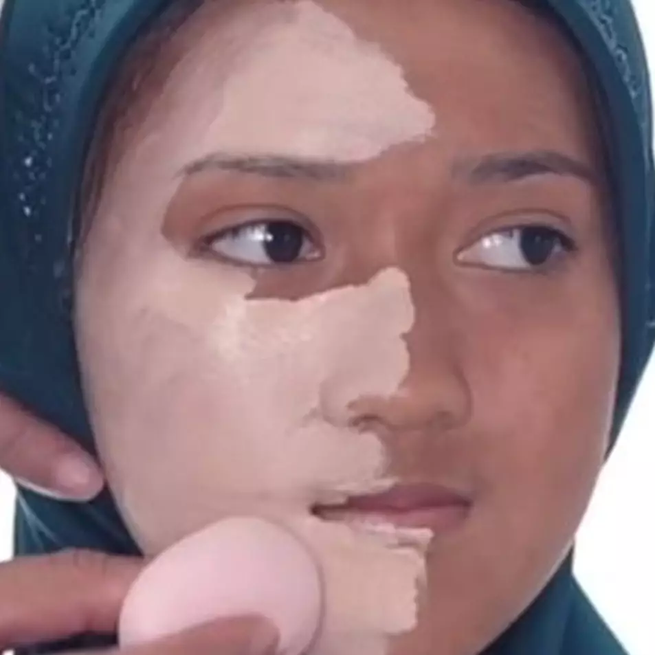 Wanita punya warna kulit tak merata dirias MUA jadi barbie ini manglingi bak beda orang