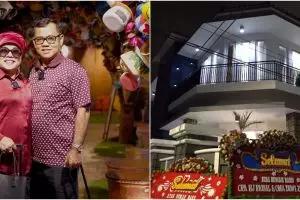 Haji Faisal orang tua Fuji makin ngehits kini punya hunian baru megah dua lantai, intip 9 potretnya
