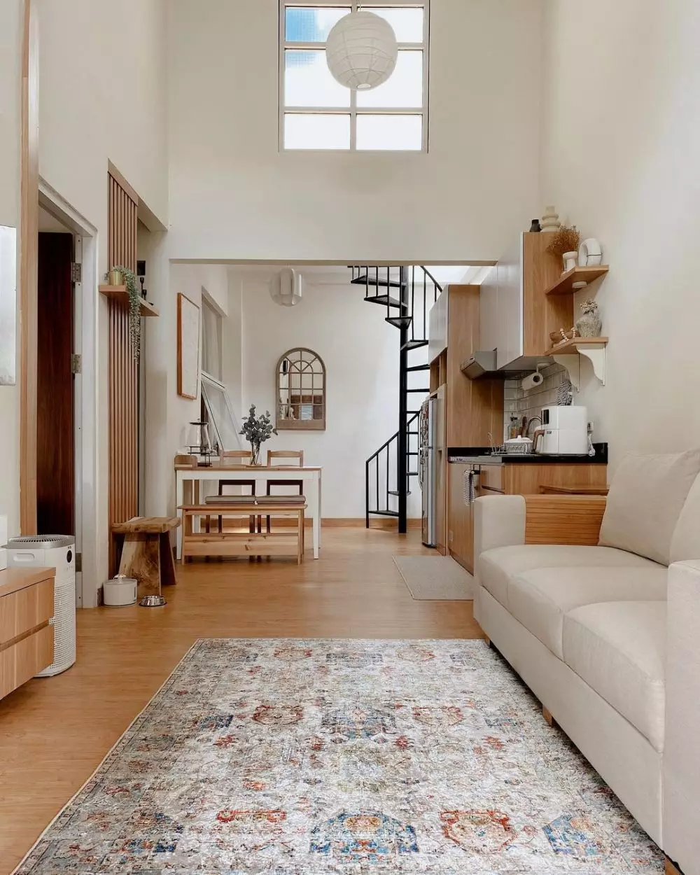 desain rumah segaris © Instagram