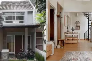 Buka pintu langsung tampak dapur, intip 11 potret rumah segaris minim sekat ini luas dan estetik abis
