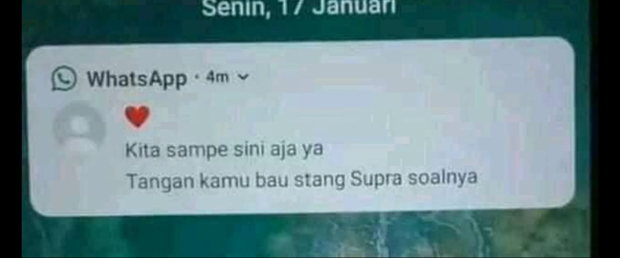 Alasannya nyeleneh abis, 13 chat lucu putusin pacar ini bikin geleng kepala nggak habis pikir