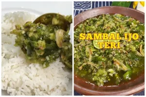 Trik bikin sambal hijau teri supaya tidak pahit dan warnanya tetap cantik