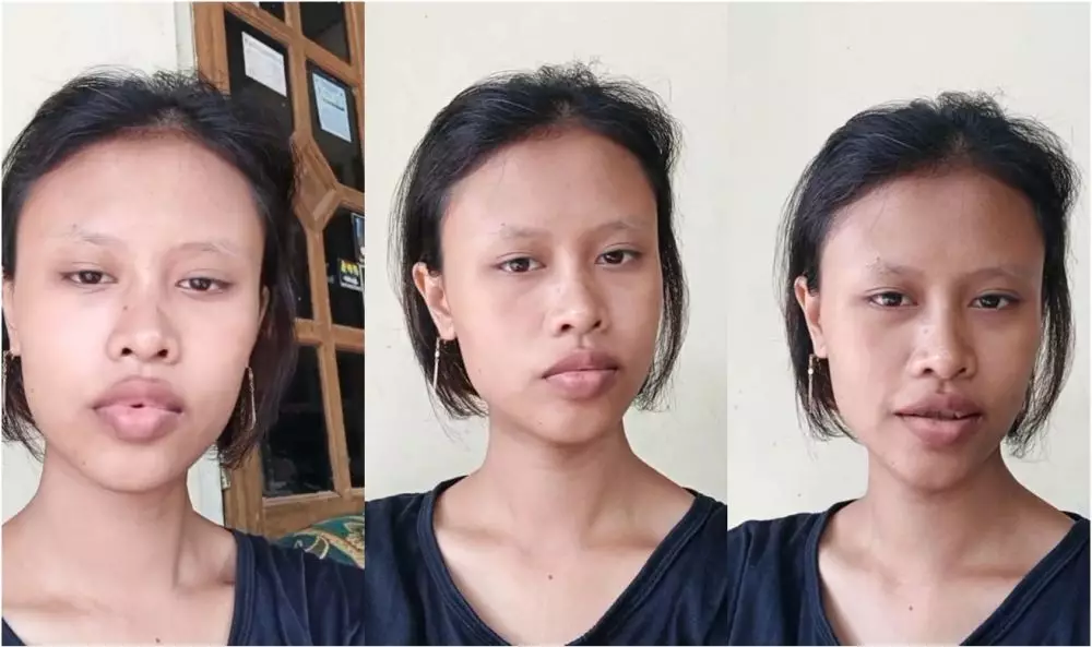 transisi makeup sawo matang © TikTok