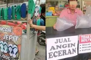 11 Spanduk lucu jualan barang nggak berguna ini bikin bingung bacanya