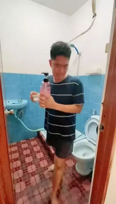 Kamar mandi jadul ini disulap jadi estetik TikTok