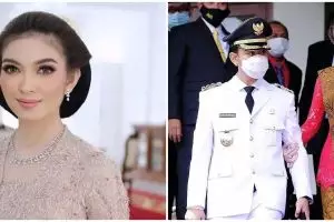 11 Potret Selvi Ananda saat dampingi Gibran kerja, cantiknya bikin salah fokus