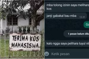 11 Chat lucu susahnya cari kos-kosan ini relate banget sama mahasiswa