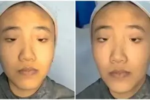 Wanita dengan mata monolid dirias MUA jadi manten Sunda ini manglingi pol, skill makeup-nya jempolan