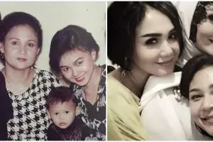 Bukti kompak sejak kecil, intip 11 potret kebersamaan Yuni Shara bersaudara dari dulu hingga kini