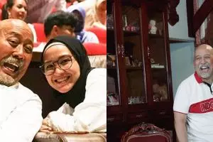 11 Momen kebersamaan Indro Warkop DKI dan anak-anaknya yang sudah dewasa, bahagia momong cucu