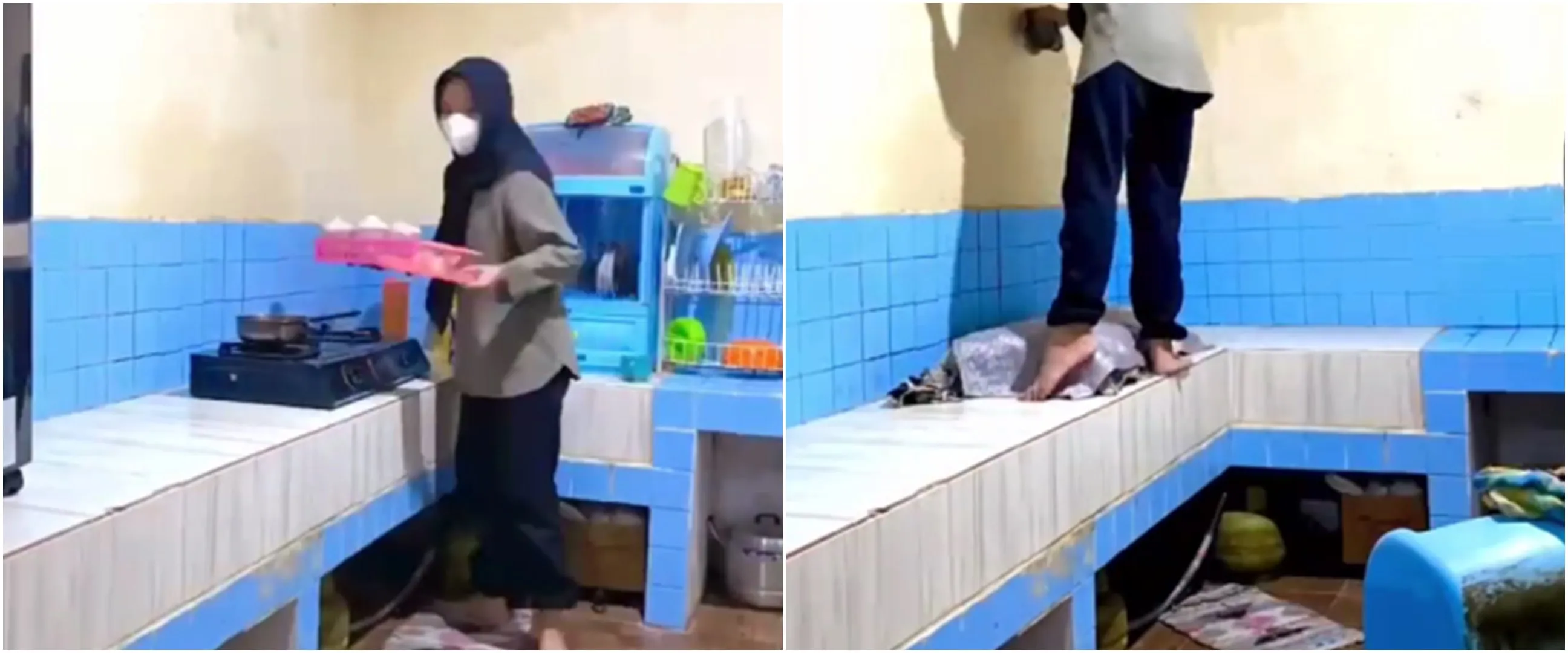 11 Transformasi makeover dapur kusam jadi mewah ini bikin memasak jadi lebih semangat