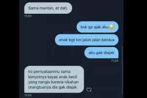 11 Chat lucu punya pacar curigaan ini bikin pengen putus aja