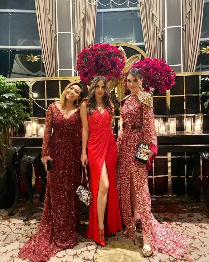 gaya pesinetron hadiri acara ultah © instagram gaya pesinetron hadiri acara ultah © instagram